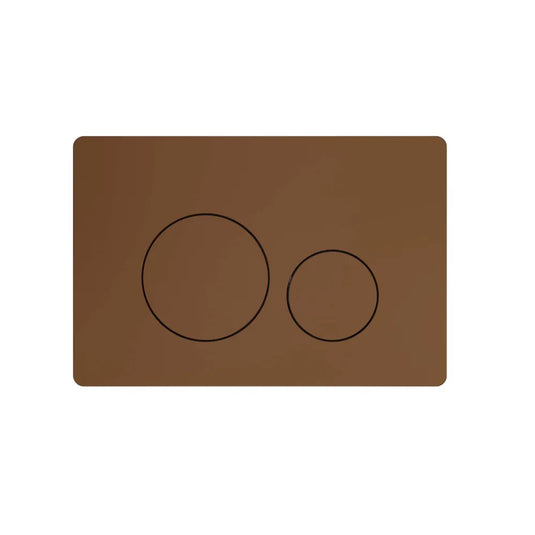 Tavistock Premium Flush Plate Brushed Bronze | TR9060 - Envy Bathrooms Ltd