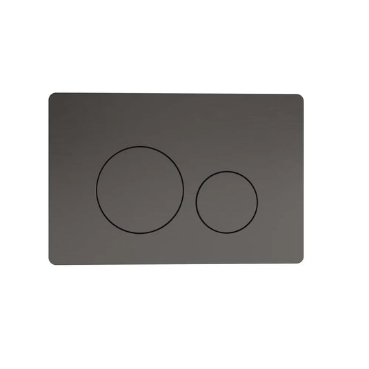 Tavistock Premium Flush Plate Gunmetal | TR9062 - Envy Bathrooms Ltd