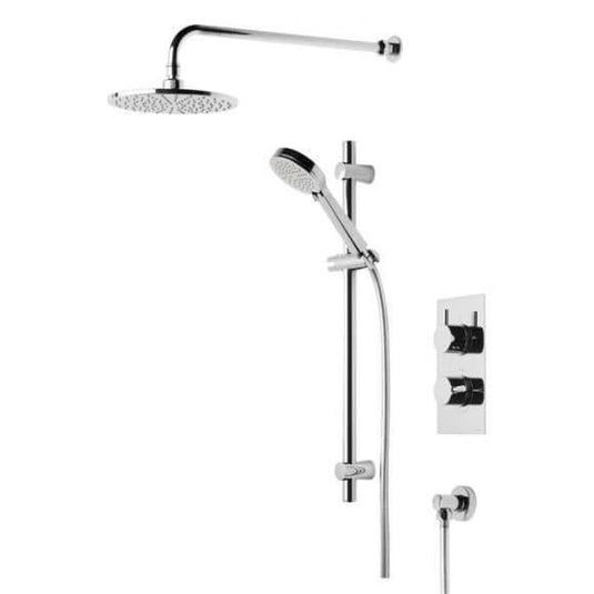 Tavistock Quantum Concealed Dual Thermostatic Shower - Chrome - SQT1611 - Envy Bathrooms Ltd