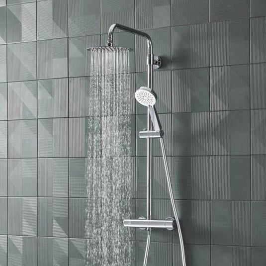 Tavistock Quantum Cool Touch 2 Outlet Bar Shower System - Chrome - SQT2209 - Envy Bathrooms Ltd