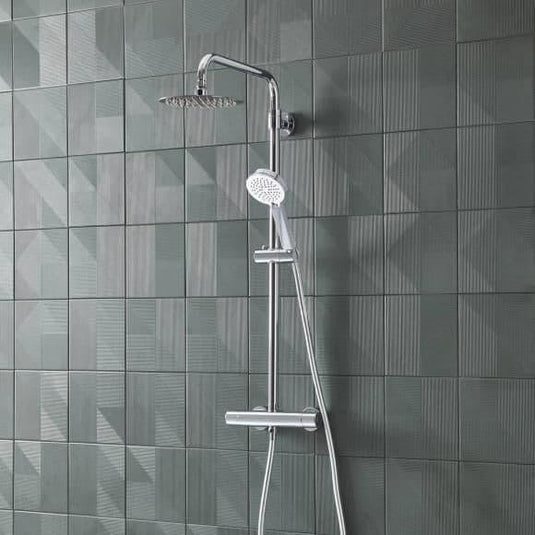 Tavistock Quantum Cool Touch 2 Outlet Bar Shower System - Chrome - SQT2209 - Envy Bathrooms Ltd