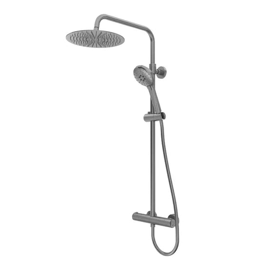 Tavistock Quantum Cool Touch Dual Function Bar Shower System - Gunmetal Grey - SQT1514 - Envy Bathrooms Ltd