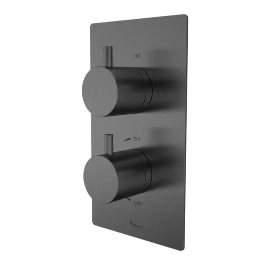 Tavistock Quantum Dual Function Shower Valve - Gunmetal Grey - SQT1623 - Envy Bathrooms Ltd
