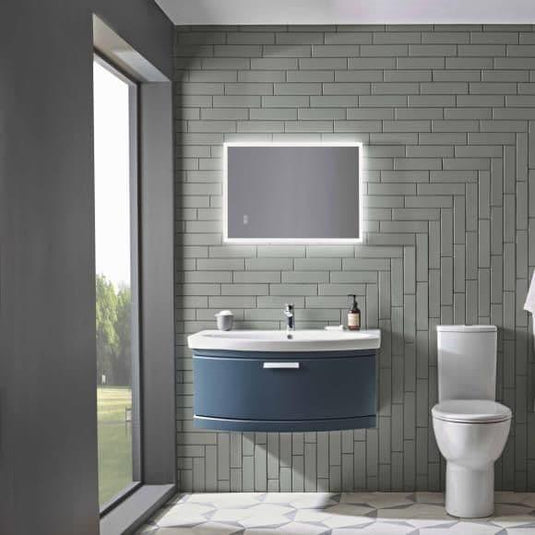 Tavistock Resonate 500 LED Mirror Inc Bluetooth Speakers - Chrome - RSM050 - Envy Bathrooms Ltd