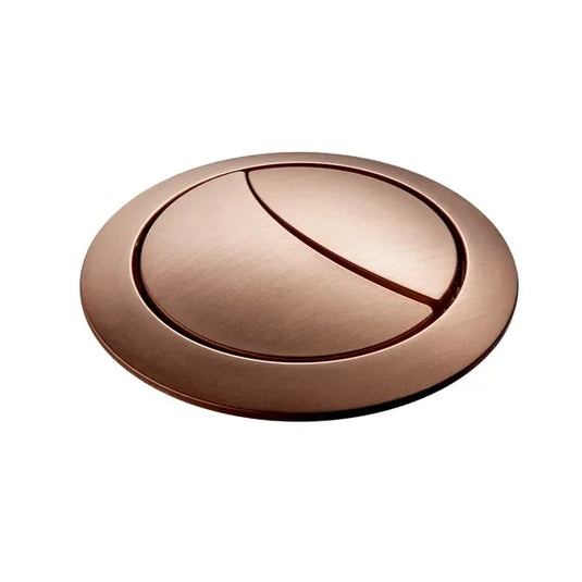 Tavistock Round 48mm Push Flush Button - Brushed Bronze - TR9052 - Envy Bathrooms Ltd