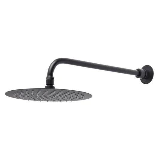 Tavistock Round Adjustable Shower Arm - Black - SVARM12 - Envy Bathrooms Ltd