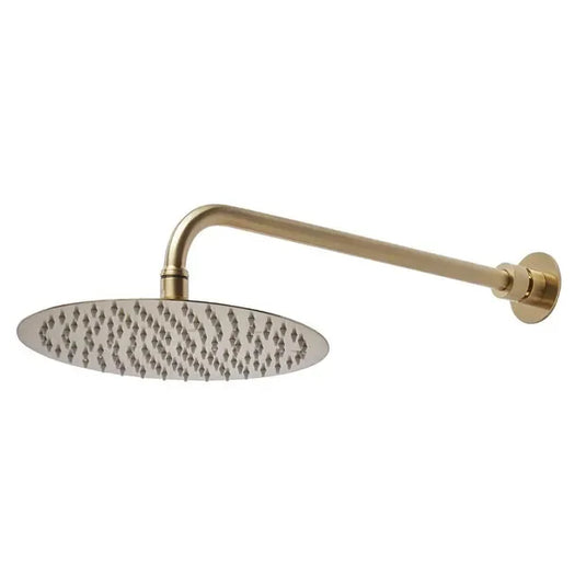 Tavistock Round Adjustable Shower Arm - Brass - SVARM16 - Envy Bathrooms Ltd