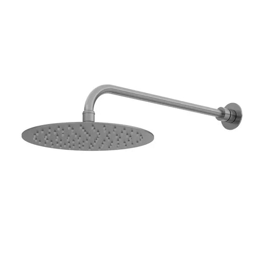 Tavistock Round Adjustable Shower Arm - Gunmetal Grey - SVARM22 - Envy Bathrooms Ltd