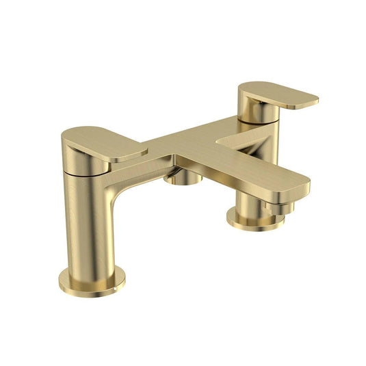 Tavistock Savour Bath Filler Tap - Brushed Brass - TSV3204 - Envy Bathrooms Ltd