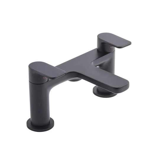 Tavistock Savour Bath Filler Tap - Matt Black - TSV3203 - Envy Bathrooms Ltd