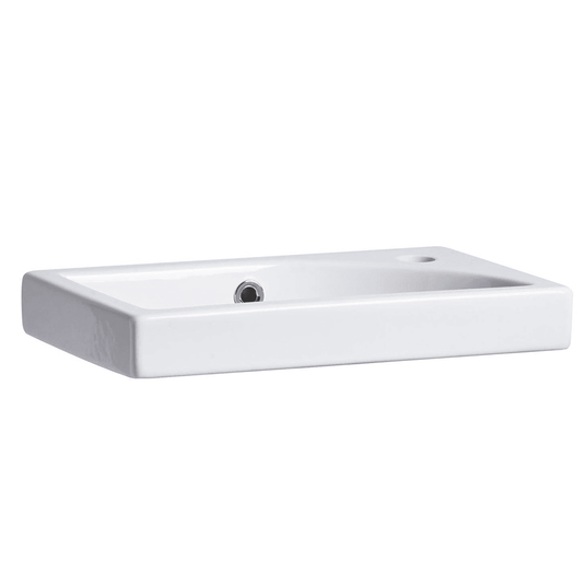 Tavistock Sequence 450mm Cloakroom Basin 1TH - White - SQ450BC - Envy Bathrooms Ltd