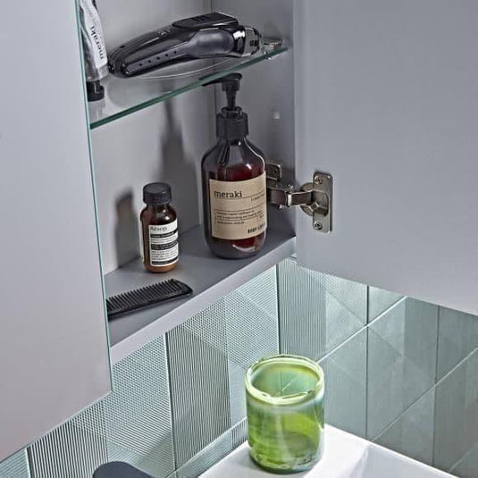 Tavistock Sleek 1000 Mirror Cabinet - SL100AL - Envy Bathrooms Ltd