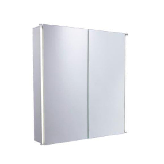 Tavistock Sleek 650 Mirror Cabinet - SL60AL - Envy Bathrooms Ltd