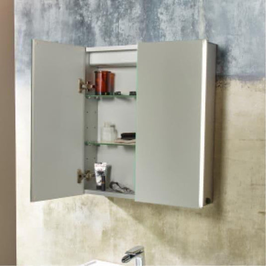 Tavistock Sleek 650 Mirror Cabinet - SL60AL - Envy Bathrooms Ltd