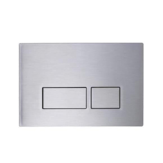 Tavistock Square Flush Push Plate - Stainless Steel - Envy Bathrooms Ltd