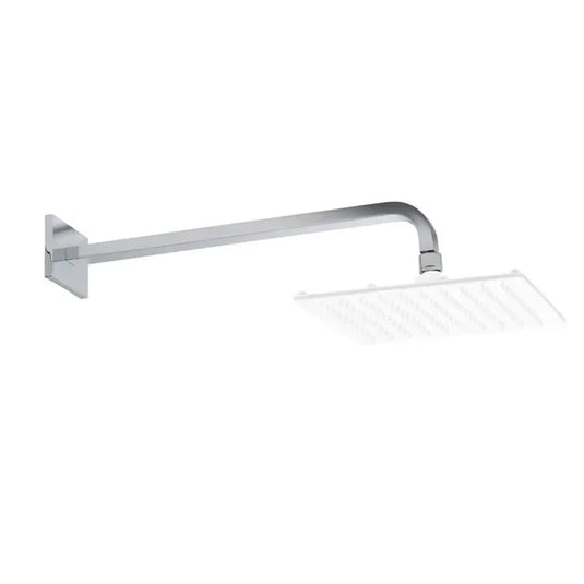 Tavistock Square Shower Arm - Chrome - SVARM05 - Envy Bathrooms Ltd