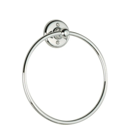 Tavistock Towel Ring Chrome | WMTR22 - Envy Bathrooms Ltd