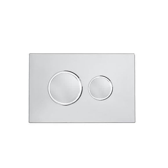 Tavistock Traditional Flush Plate - Chrome - Envy Bathrooms Ltd