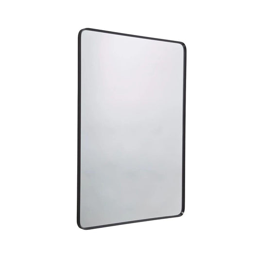 Tavistock Verge 600 x 800mm Black Framed Non-Illuminated Mirror - VRM060 - Envy Bathrooms Ltd