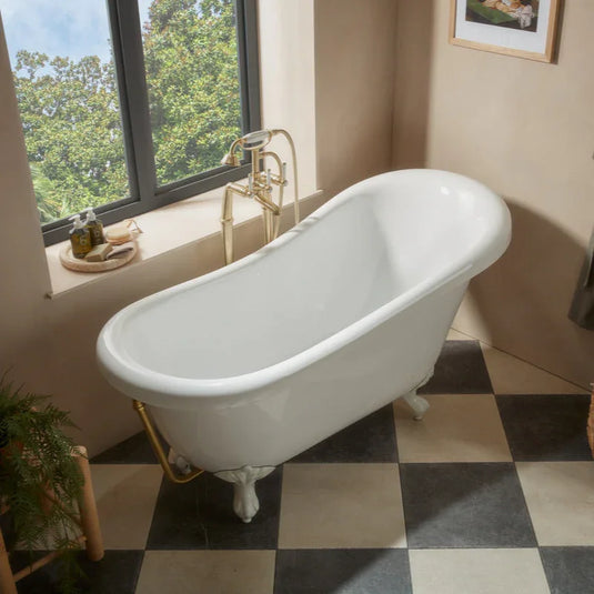 Tavistock Vitoria 1500 Single Ended Slipper Bath - DC17012 - Envy Bathrooms Ltd