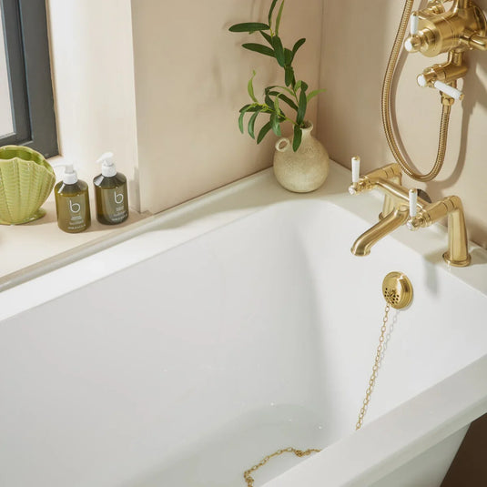 Tavistock Vitoria 1700 Corner Shower Bath - Right Hand - DC17015 - Envy Bathrooms Ltd