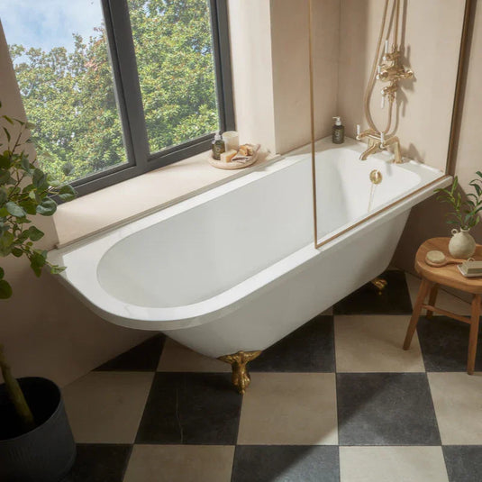 Tavistock Vitoria 1700 Corner Shower Bath - Right Hand - DC17015 - Envy Bathrooms Ltd