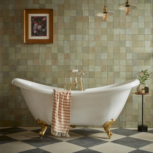 Tavistock Vitoria 1700 Double Ended Slipper Bath - DC17013 - Envy Bathrooms Ltd