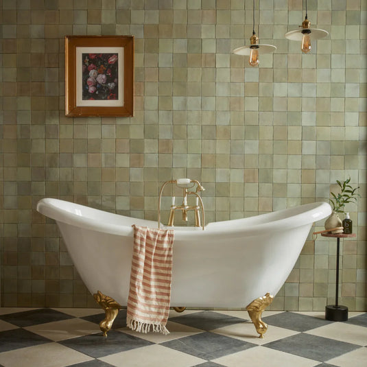 Tavistock Vitoria 1700 Double Ended Slipper Bath - DC17013 - Envy Bathrooms Ltd