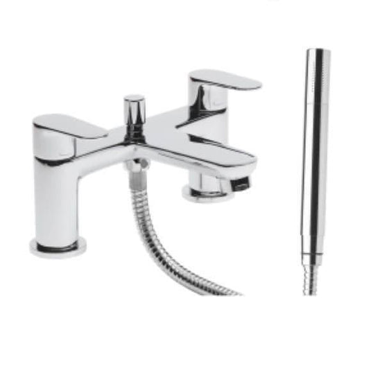 Tavistock Zero Bath Shower Mixer Tap with Handset - Chrome - TZE42 - Envy Bathrooms Ltd