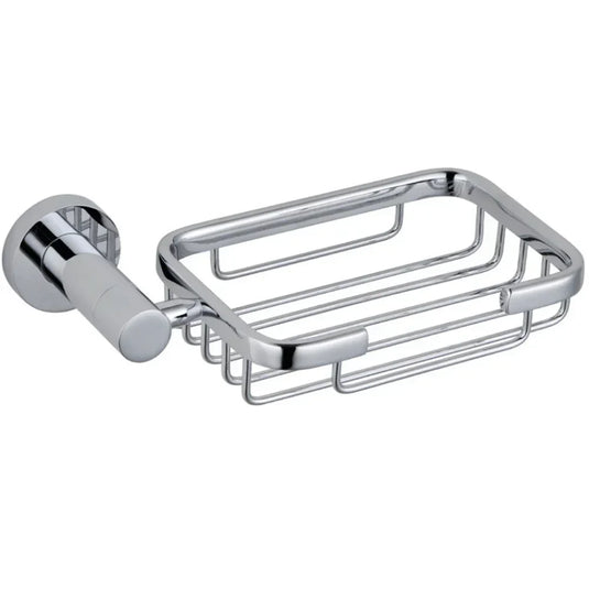 The White Space Capita Soap Basket - Chrome - Envy Bathrooms Ltd