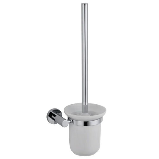 The White Space Capita Toilet Brush and Holder - Chrome - Envy Bathrooms Ltd