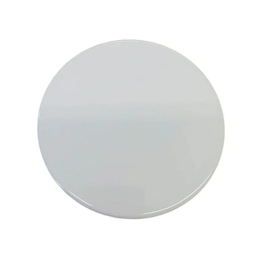 The White Space Freestanding Bath Waste Cover - White - Envy Bathrooms Ltd