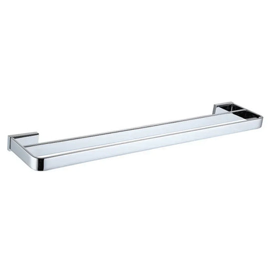 The White Space Legend Double Towel Rail 600mm Wide - Chrome - Envy Bathrooms Ltd