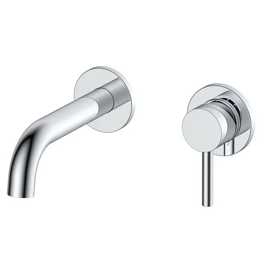The White Space Pin Lux 2-Hole Single Lever Basin Mixer Tap - Chrome - Envy Bathrooms Ltd