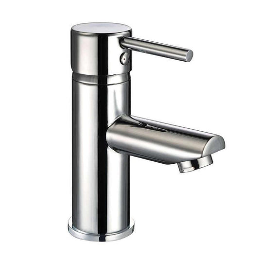 The White Space Pin Mini Mono Basin Mixer Tap With Waste - Chrome - Envy Bathrooms Ltd