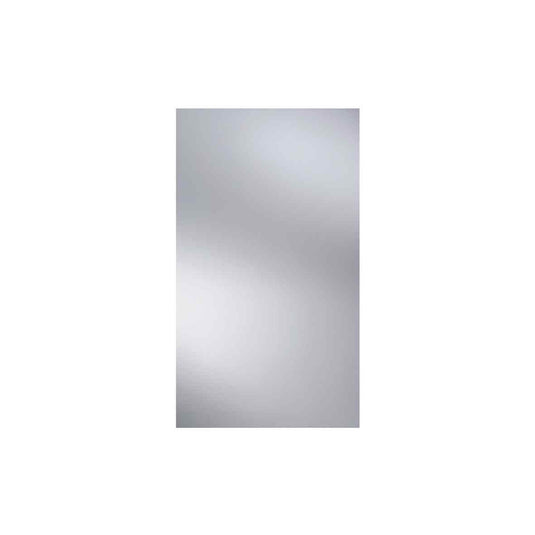 The White Space Rectangle Non-Illuminated Bathroom Mirror - 700mm H x 400mm W - Chrome - Envy Bathrooms Ltd
