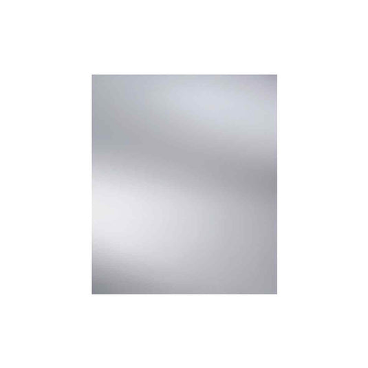 The White Space Rectangle Non-Illuminated Bathroom Mirror - 700mm H x 600mm W - Chrome - Envy Bathrooms Ltd