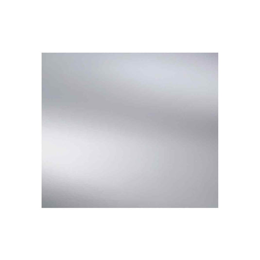 The White Space Rectangle Non-Illuminated Bathroom Mirror - 700mm H x 800mm W - Chrome - Envy Bathrooms Ltd