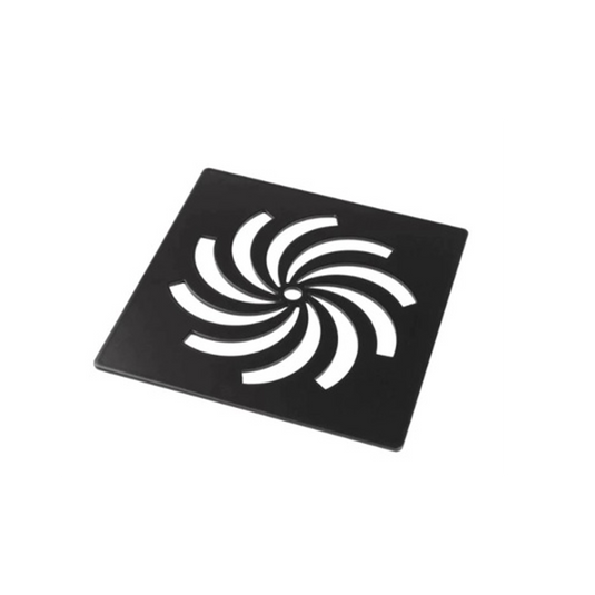 Traymate Symmetry Waste Cover Only Black | G9008 - Envy Bathrooms Ltd