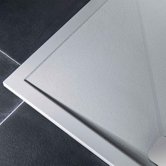TrayMate TM25 Elementary Anti-Slip Square Shower Tray 800mm x 800mm | G0044 - Envy Bathrooms Ltd