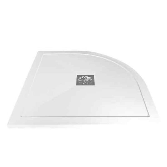 Traymate TM25 Symmetry 1000 x 1000mm Low Profile Quadrant Shower Tray - Envy Bathrooms Ltd
