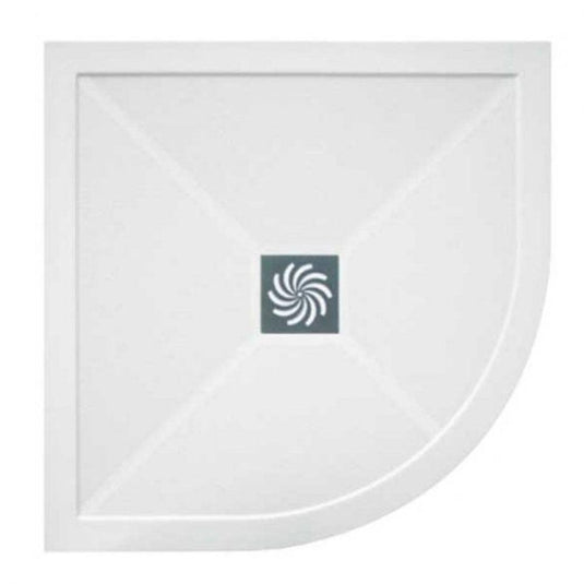 Traymate TM25 Symmetry 900 x 900mm Anti-Slip Quadrant Shower Tray - Envy Bathrooms Ltd