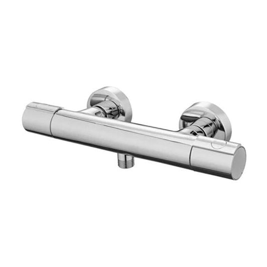 VitrA Aquaheat Essential Thermostatic Shower Mixer | Chrome | A47183VUK - Envy Bathrooms Ltd