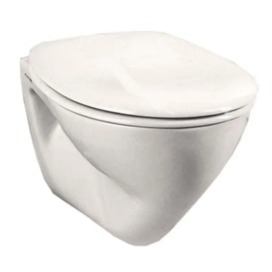 Vitra Arkitekt Short Projection Wall Hung Toilet Pan - White - Envy Bathrooms Ltd