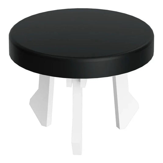 VitrA Basin Overflow Cover - Matt Black - A4516636WTC - Envy Bathrooms Ltd