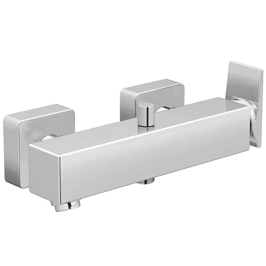 Vitra Brava Manual Bar Shower Valve - Single Handle - Chrome - Envy Bathrooms Ltd
