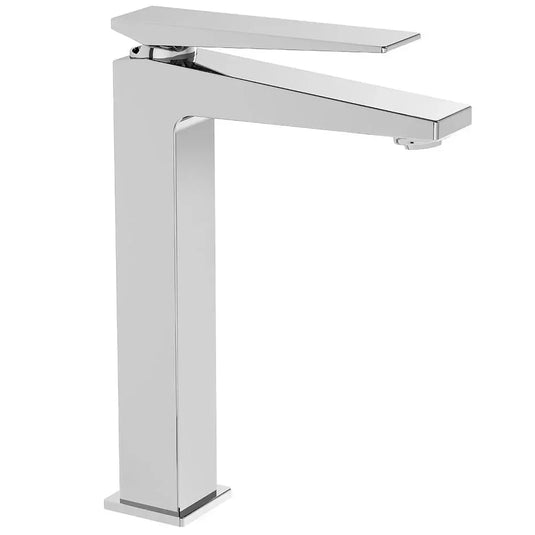 Vitra Brava Wall Mounted Basin Mixer Tap - Single Handle - Chrome - Envy Bathrooms Ltd