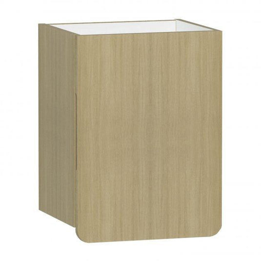 Vitra D-light Side Storage Unit 400mm Wide - Natural Oak - Envy Bathrooms Ltd