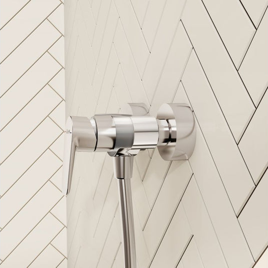 VitrA Flow Soft Wall Mounted Shower Mixer | Chrome | A42932EXP - Envy Bathrooms Ltd