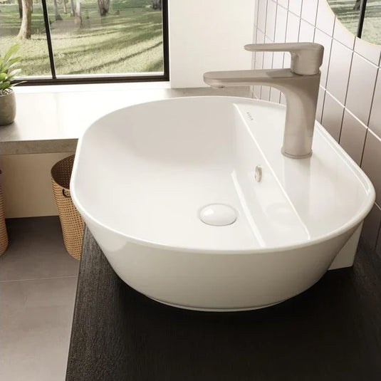 VitrA Geo 545x430mm 1TH Basin w/Overflow - White - 7428B003-0001 - Envy Bathrooms Ltd